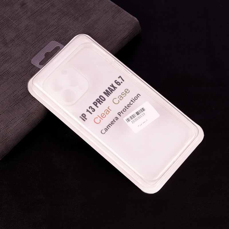 قاب ضد ضربه Clear Case محافظ لنزدار iPhone 13 Pro Max