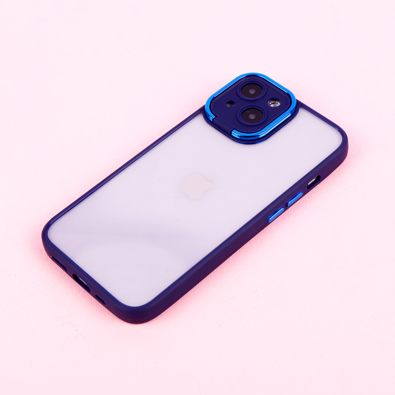 قاب PC آیفون iPhone 14 متال ایرون محافظ لنزدار