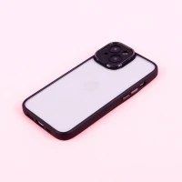 قاب PC آیفون iPhone 14 متال ایرون محافظ لنزدار