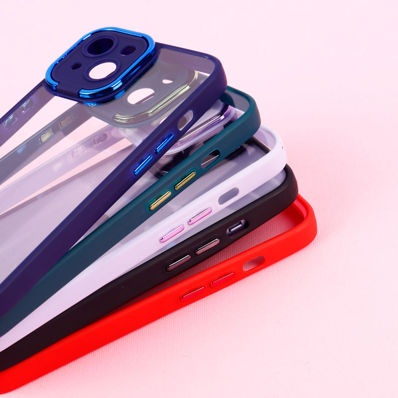 قاب PC آیفون iPhone 14 متال ایرون محافظ لنزدار