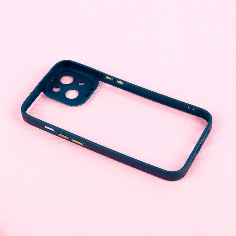 قاب PC آیفون iPhone 14 متال ایرون محافظ لنزدار