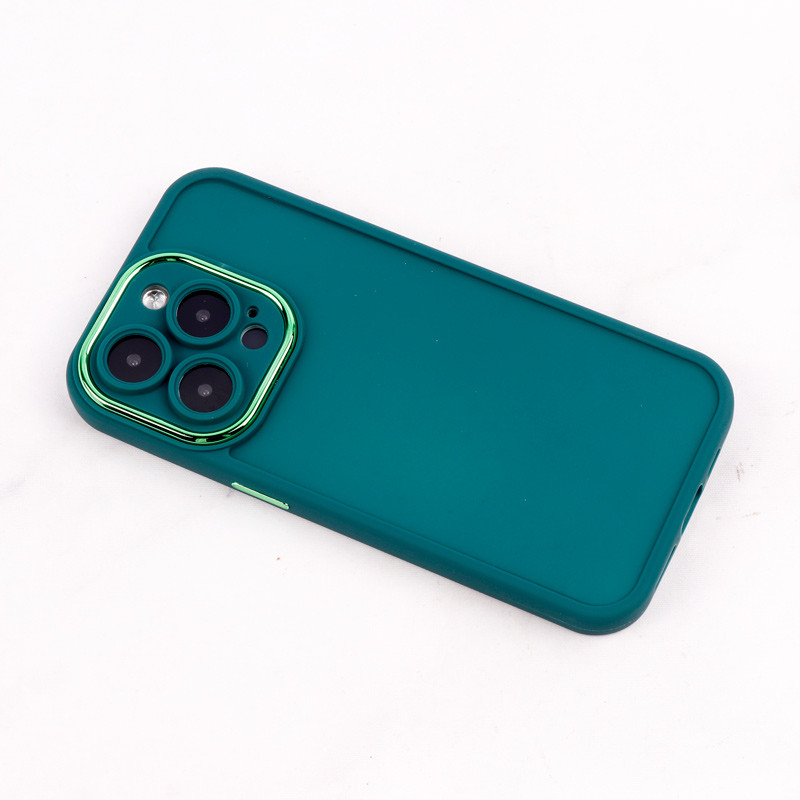 قاب PC متال ایرون مات محافظ لنزدار iPhone 14 Pro