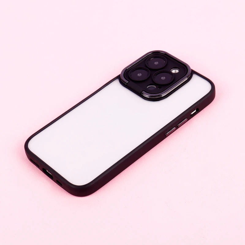 قاب PC آیفون iPhone 14 Pro متال ایرون محافظ لنزدار