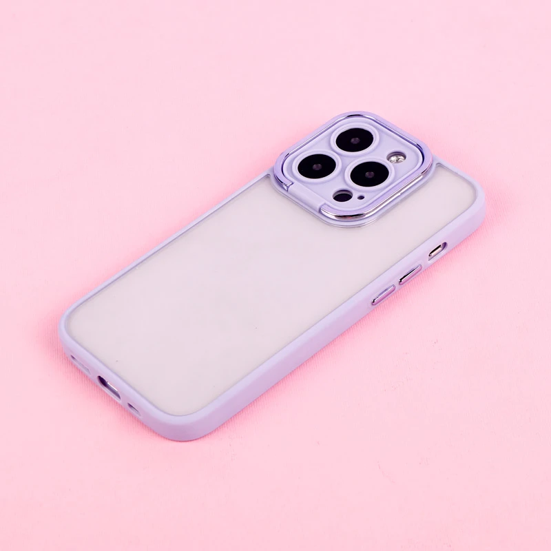 قاب PC آیفون iPhone 14 Pro متال ایرون محافظ لنزدار