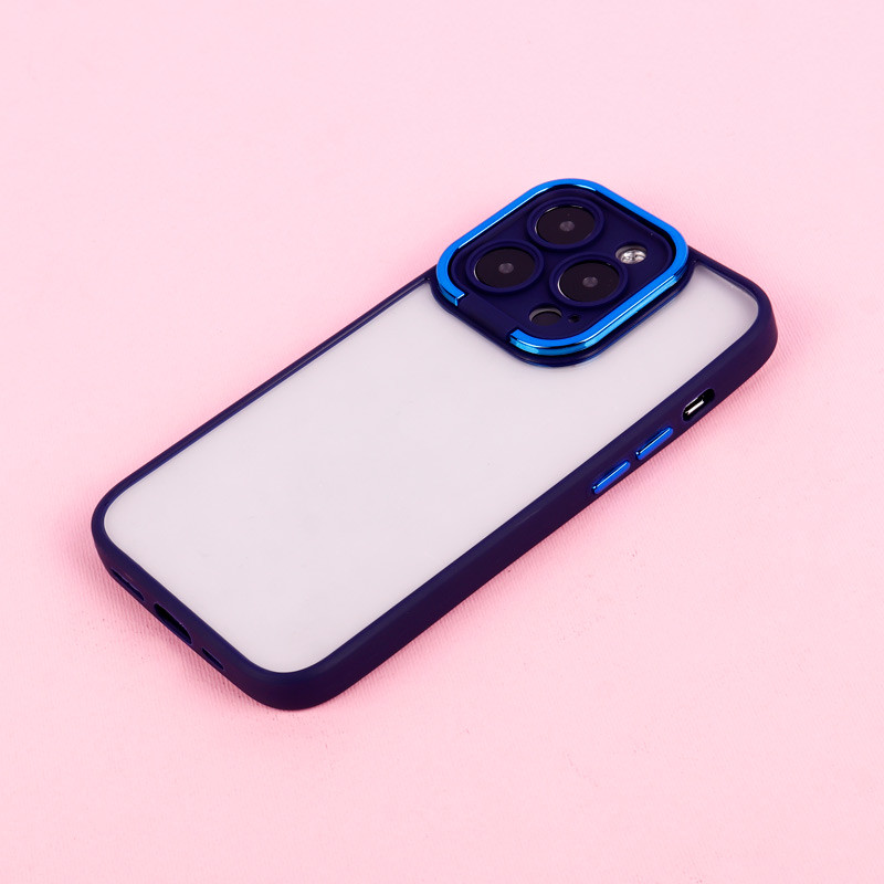 قاب PC آیفون iPhone 14 Pro متال ایرون محافظ لنزدار
