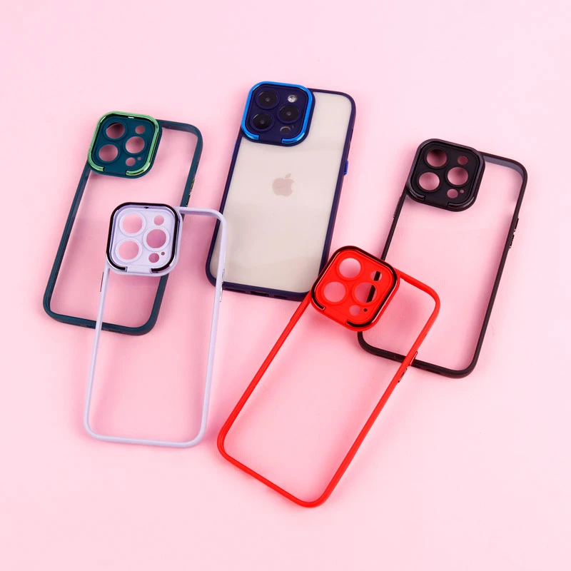 قاب PC آیفون iPhone 14 Pro Max متال ایرون محافظ لنزدار