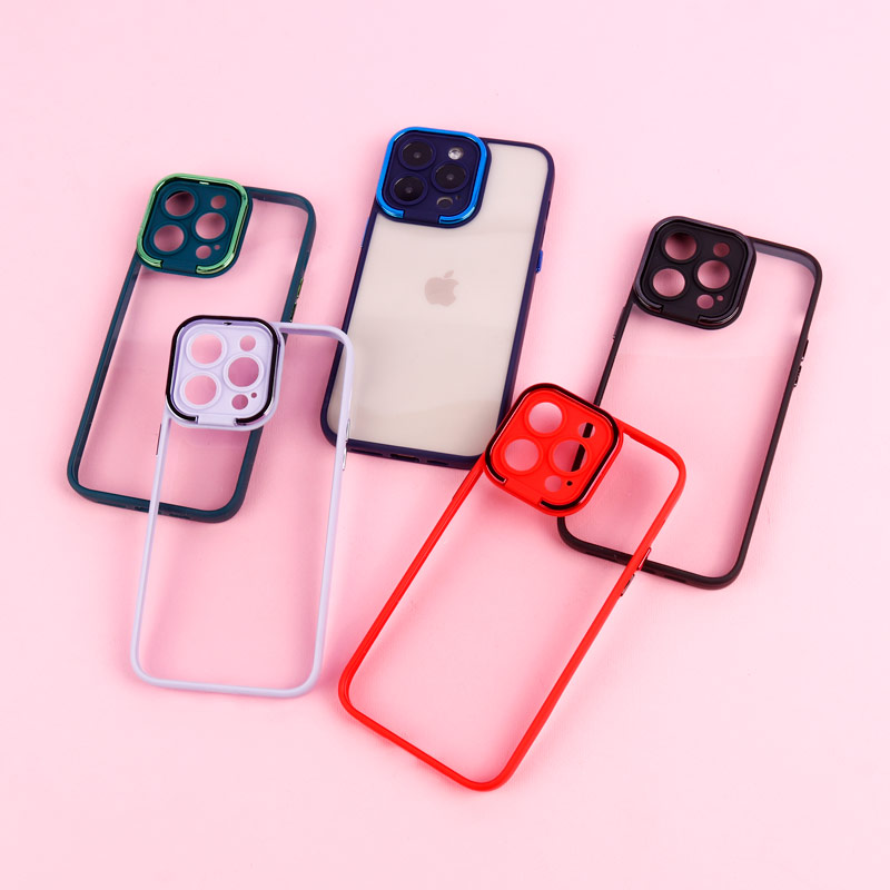 قاب PC آیفون iPhone 14 Pro Max متال ایرون محافظ لنزدار