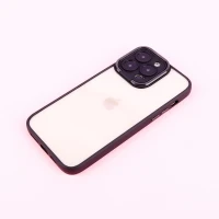 قاب PC آیفون iPhone 14 Pro Max متال ایرون محافظ لنزدار