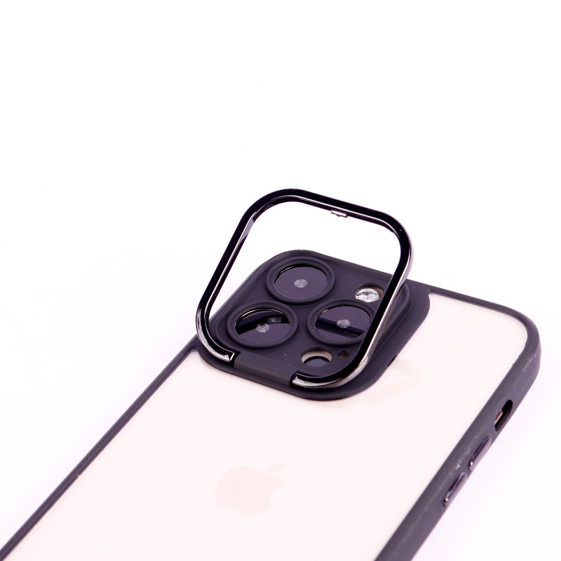 قاب PC آیفون iPhone 14 Pro Max متال ایرون محافظ لنزدار