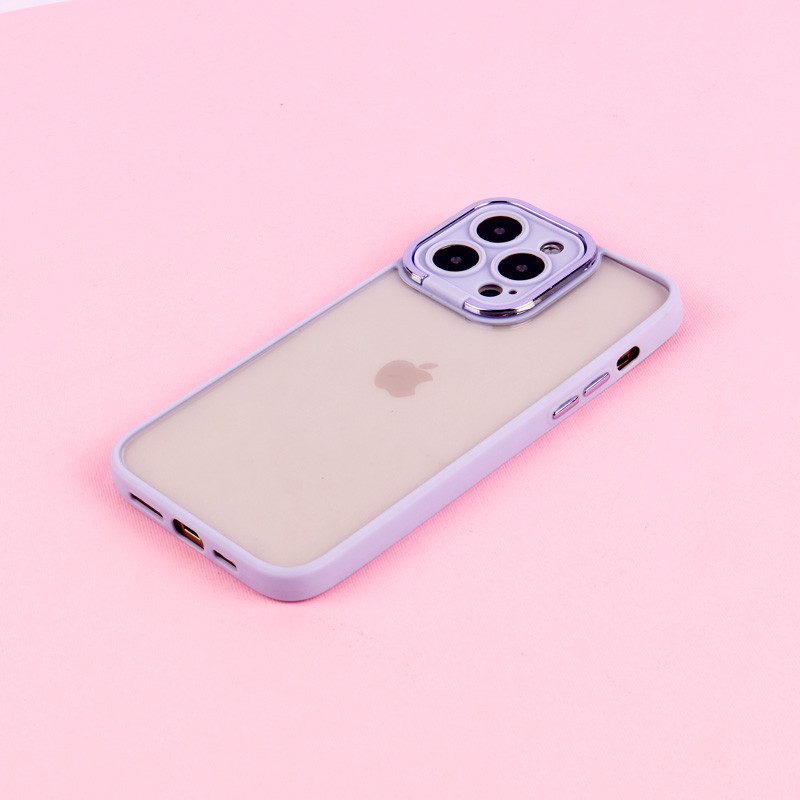 قاب PC آیفون iPhone 14 Pro Max متال ایرون محافظ لنزدار