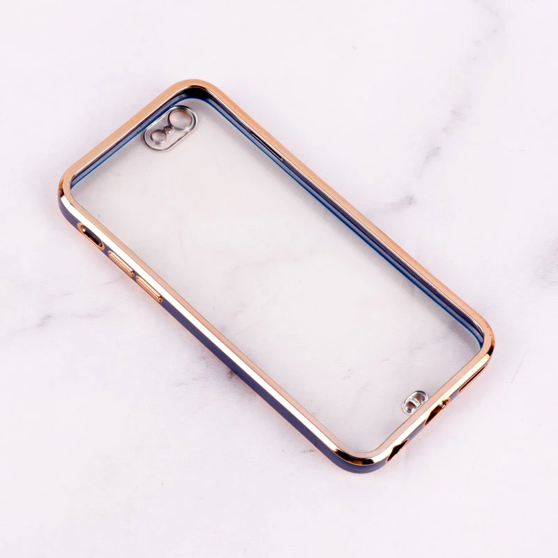 قاب Chrome دور طلایی محافظ لنزدار iPhone 6 / 6s