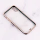 قاب Chrome دور طلایی محافظ لنزدار iPhone X / XS