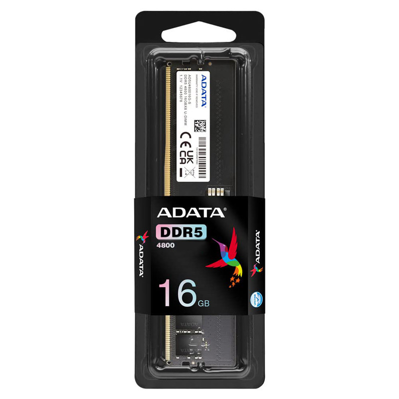 رم کامپیوتر Adata Premier DDR5 16GB 4800MHz CL40 Single