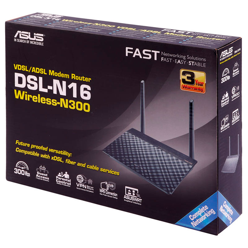 مودم روتر ADSL / VDSL ایسوس DSL-N16