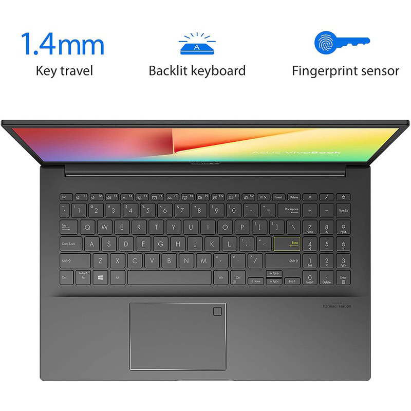 لپ تاپ Asus Vivobook 15 K513EP Core i7 (1165G7) 8GB 512GB SSD NVIDIA 2GB 15.6" FHD