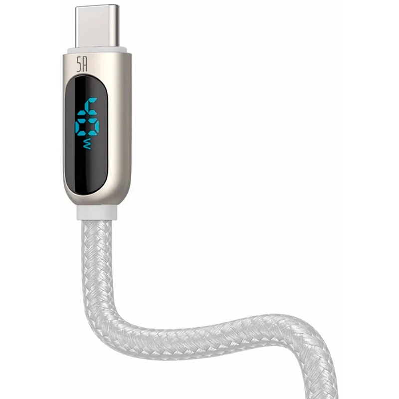 کابل تایپ سی فست شارژ 40 وات باسئوس Display CATSK-A طول 2 متر