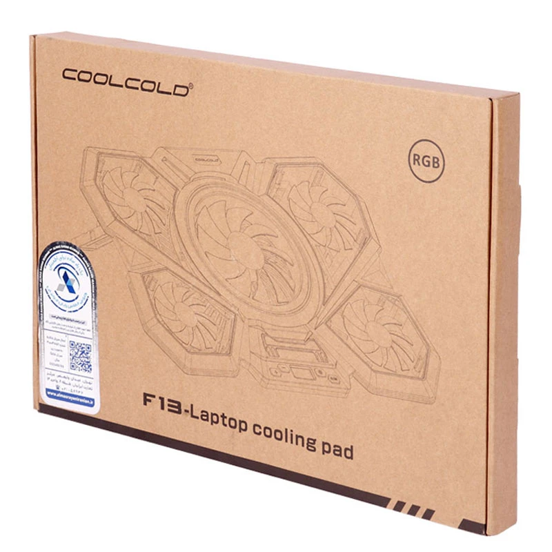 کول پد لپ تاپ Coolcold F13
