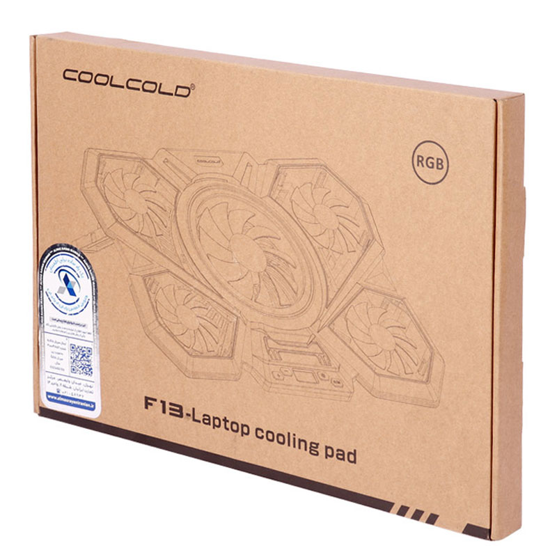 کول پد لپ تاپ Coolcold F13