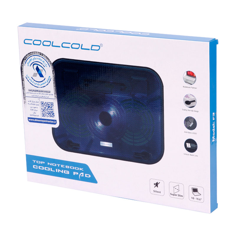کول پد لپ تاپ Coolcold F3