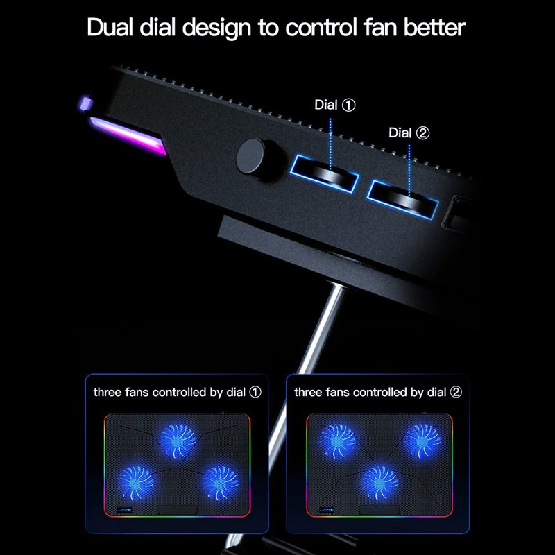 کول پد لپ تاپ Coolcold F5