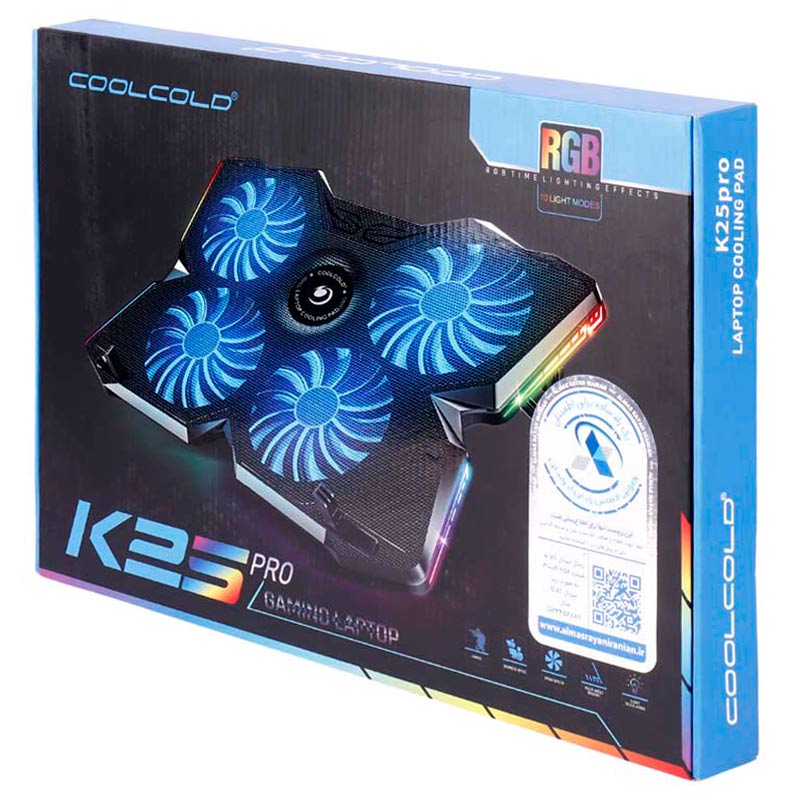 کول پد لپ تاپ Coolcold K25 Pro-1