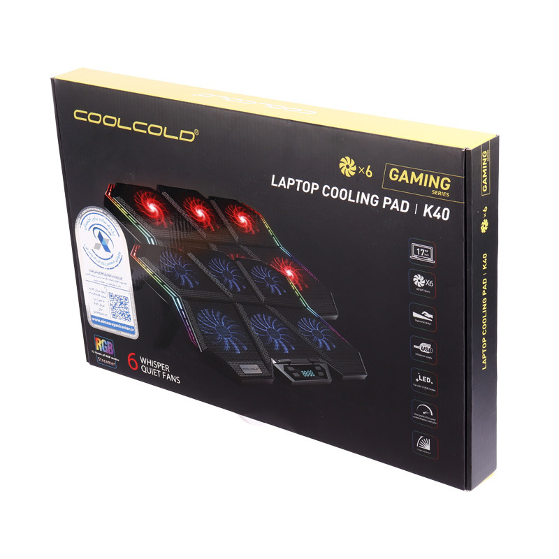 کول پد لپ تاپ Coolcold K40