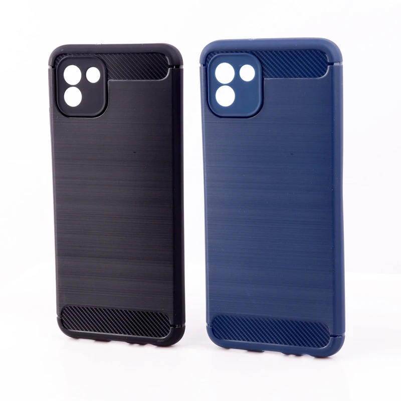 قاب ژله ای Fiber Carbon سامسونگ Galaxy A03
