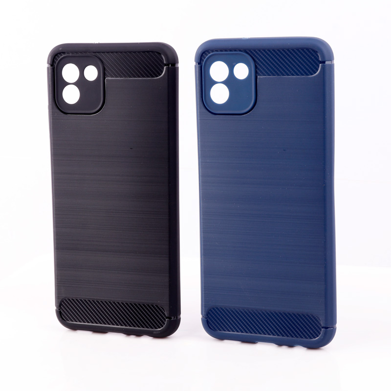 قاب Fiber Carbon ژله ای Samsung Galaxy A03