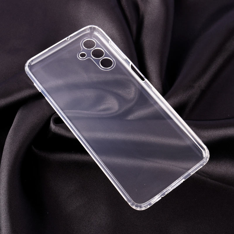 قاب ژله ای ساده بی رنگ محافظ لنزدار Samsung Galaxy A13 5G / A04s