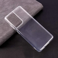 قاب ژله ای ساده بی رنگ Samsung Galaxy S21 Ultra