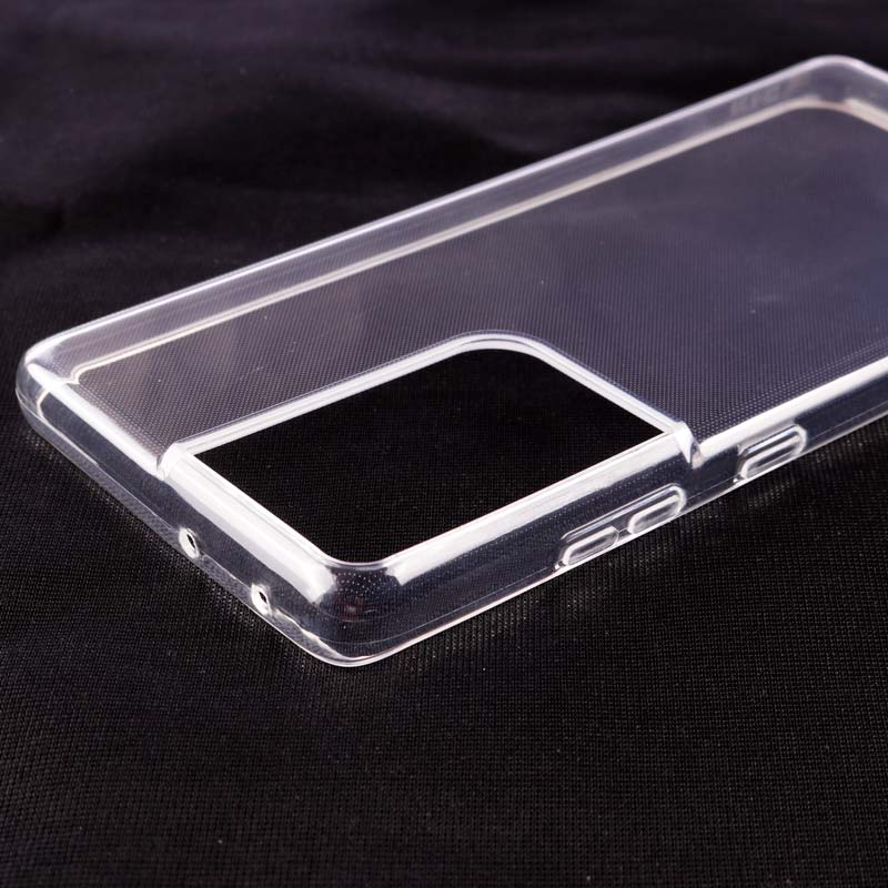 قاب ژله ای ساده بی رنگ Samsung Galaxy S21 Ultra