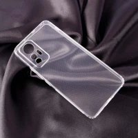 قاب ژله ای ساده بی رنگ محافظ لنزدار Xiaomi 12 Lite