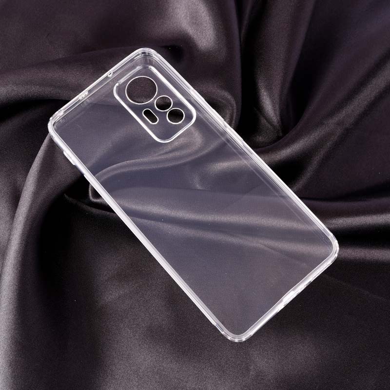 قاب ژله ای ساده بی رنگ محافظ لنزدار Xiaomi 12 Lite