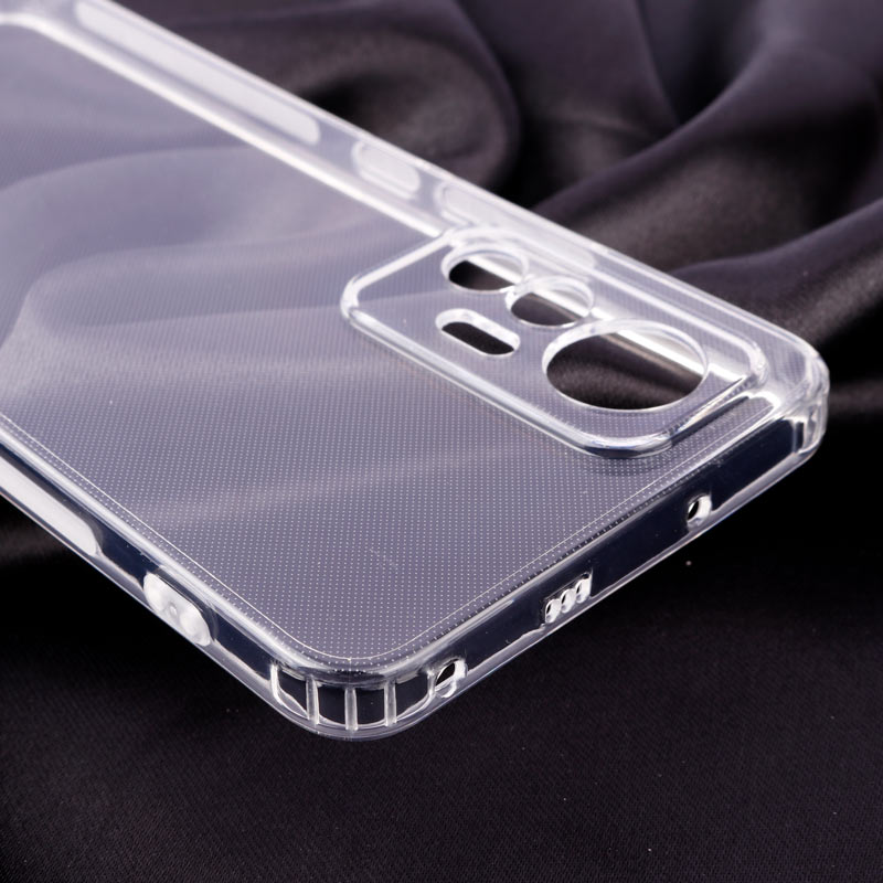 قاب ژله ای ساده بی رنگ محافظ لنزدار Xiaomi 12 Lite