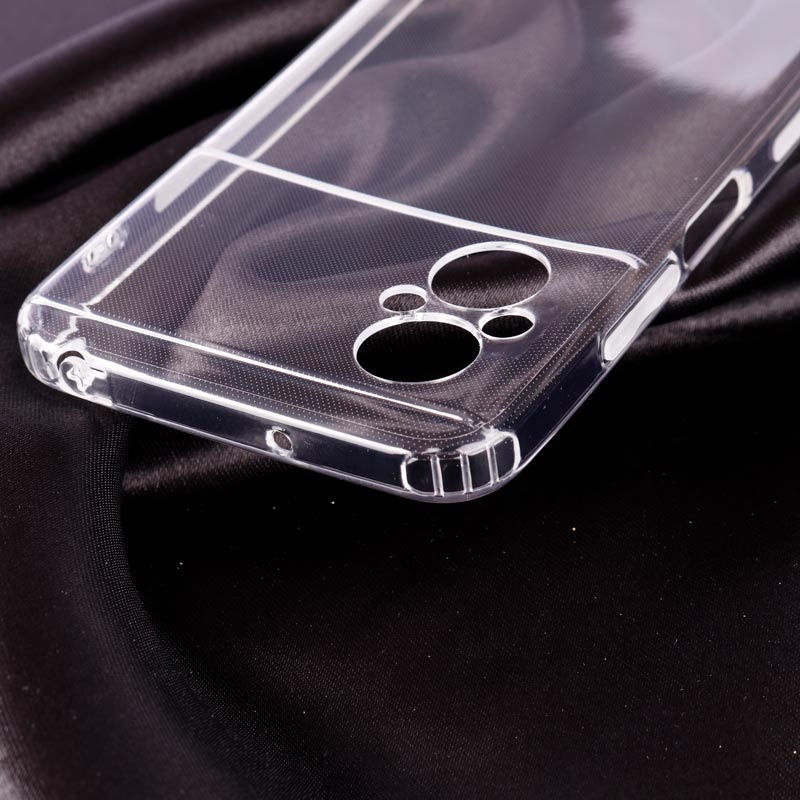 قاب ژله ای ساده بی رنگ محافظ لنزدار Xiaomi Poco M5