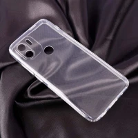 قاب ژله ای ساده بی رنگ محافظ لنزدار Xiaomi Redmi A1 Plus