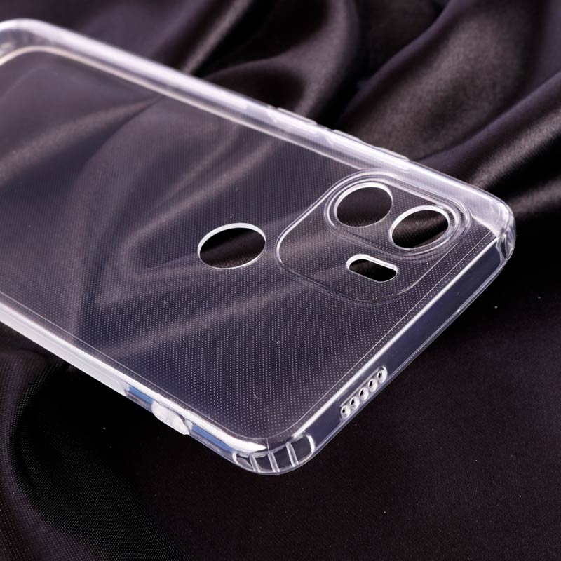 قاب ژله ای ساده بی رنگ محافظ لنزدار Xiaomi Redmi A1 Plus