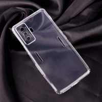 قاب ژله ای ساده بی رنگ محافظ لنزدار Xiaomi Redmi K50 Gaming / Poco F4 GT