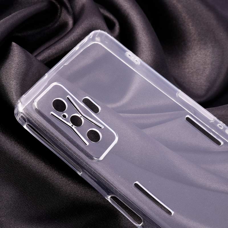 قاب ژله ای ساده بی رنگ محافظ لنزدار Xiaomi Redmi K50 Gaming / Poco F4 GT