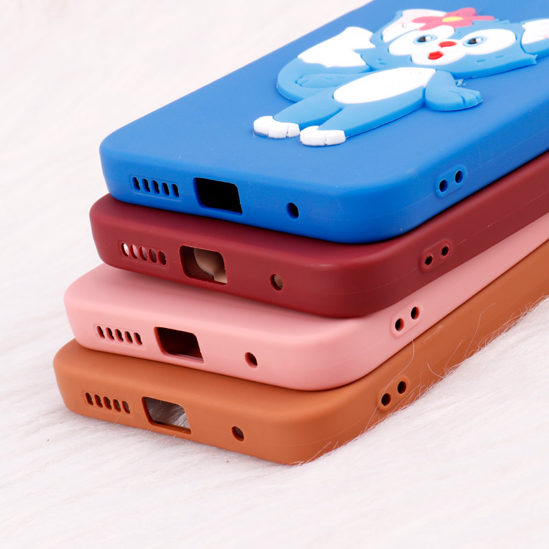 قاب عروسکی برجسته محافظ لنزدار Xiaomi Redmi Note 11 / 11s + آویز