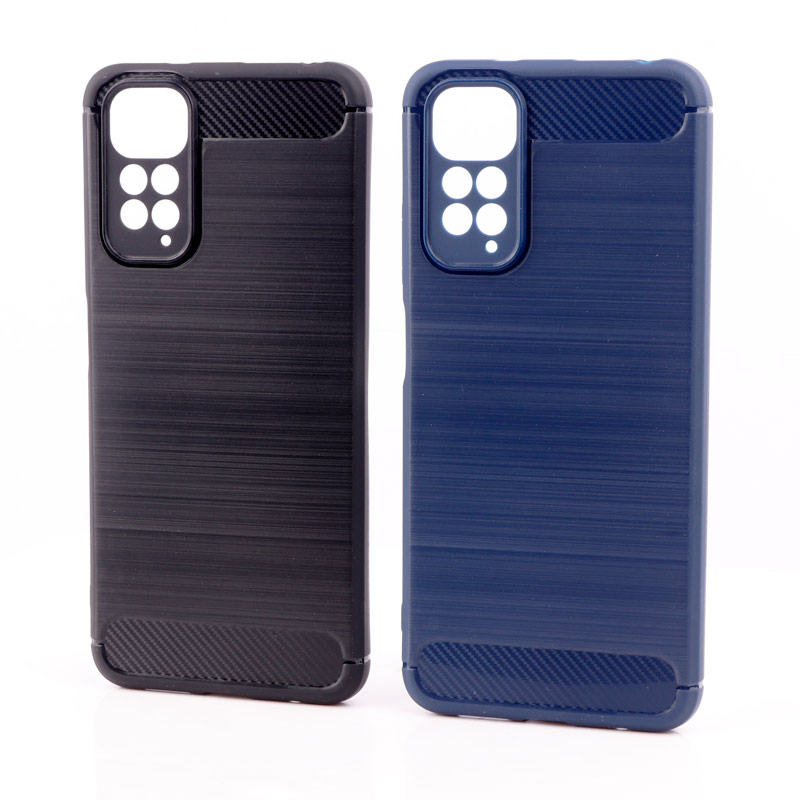 COVER per XIAOMI REDMI NOTE 11 5G CUSTODIA SILICONE CARBON LOOK NERO COVER per XIAOMI REDMI NOTE 11 5G CUSTODIA SILICONE CARBON LOOK NERO