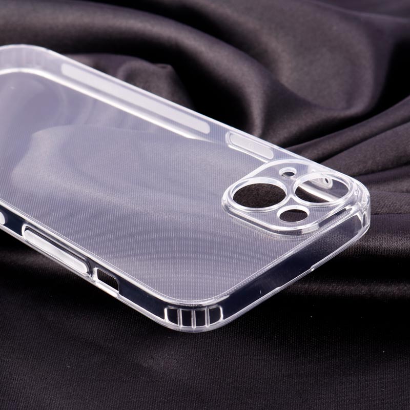 قاب ژله ای ساده بی رنگ محافظ لنزدار iPhone 14 Plus