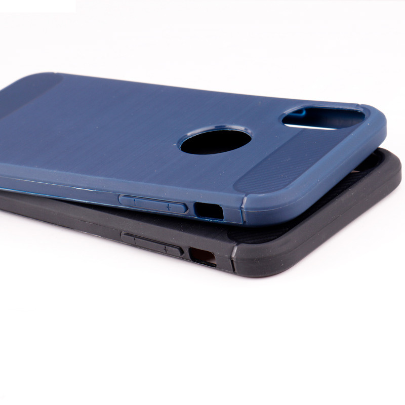 قاب Fiber Carbon ژله ای iPhone X