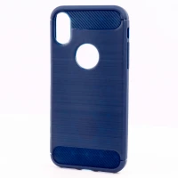 قاب Fiber Carbon ژله ای iPhone X