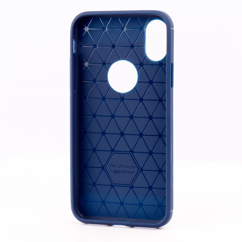 قاب Fiber Carbon ژله ای iPhone X
