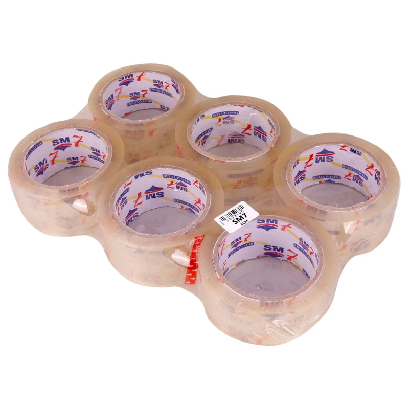 چسب پهن شیشه ای 5 سانتی متر 38 میکرون کریستال Clear SM7