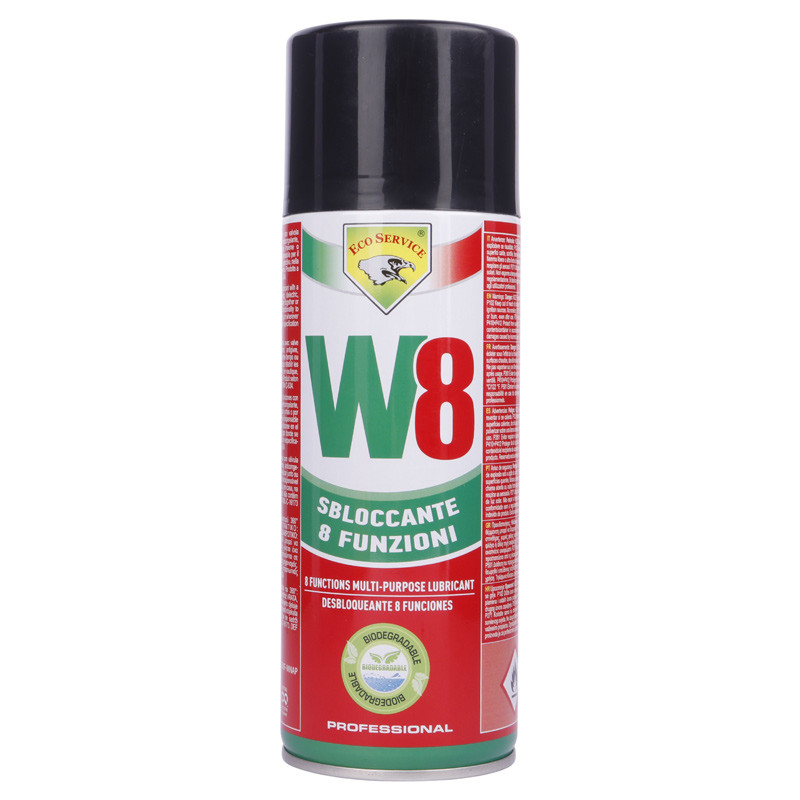 اسپری روان کننده چندکاره Eco Service W8 400ml