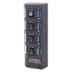 هاب 4 پورت USB3.0 های اسپید کد 2