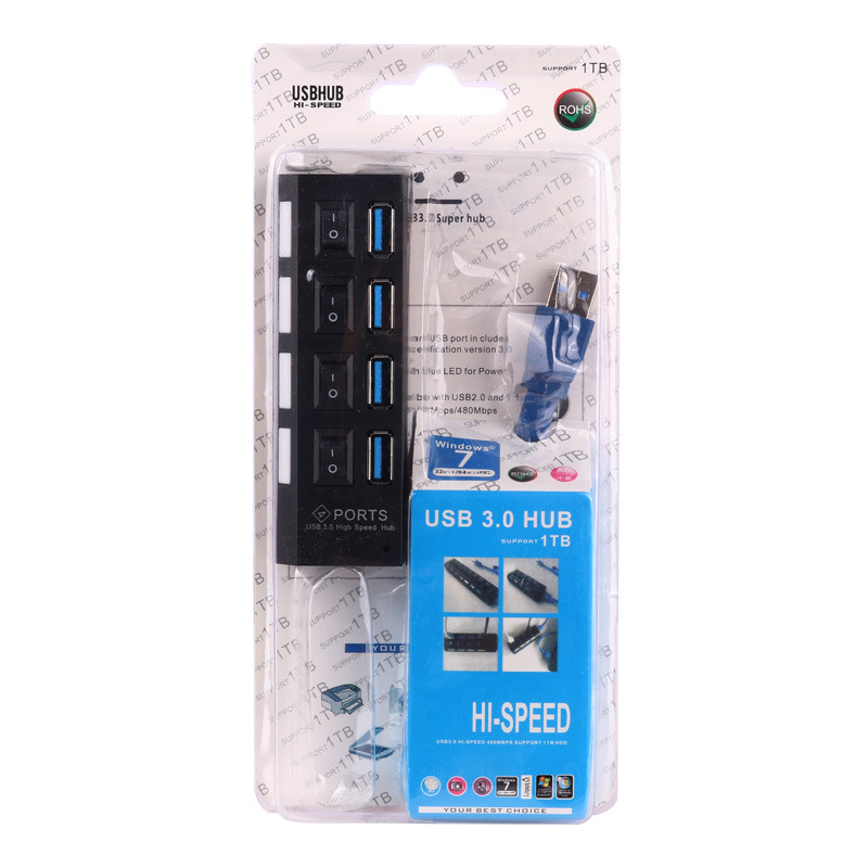 هاب 4 پورت USB3.0 های اسپید کد 2