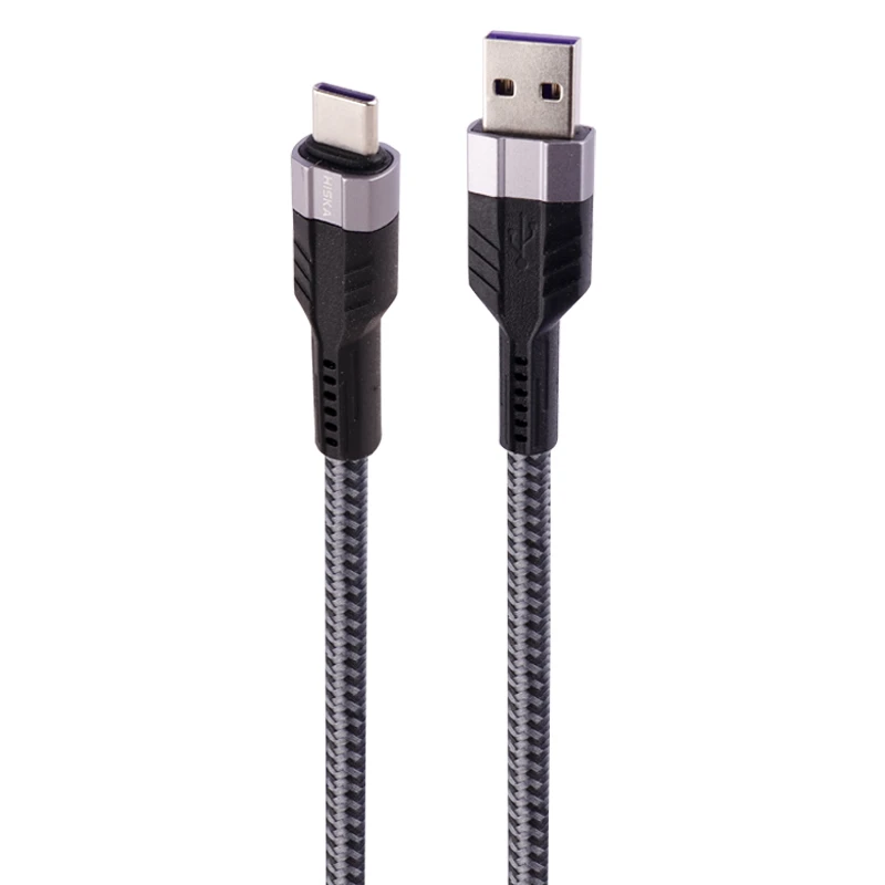 کابل تایپ سی فست شارژ 6 آمپر هیسکا LX-304 طول 1 متر
